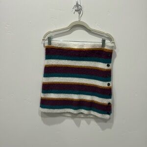 Free People Ciara Striped Sweater Mini Skirt